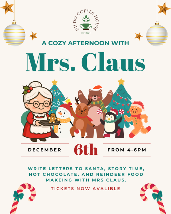 Cozy Afternoon with Mrs. Claus