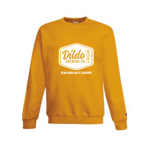 Yellow Dildo Champion Crew Neck Sweater