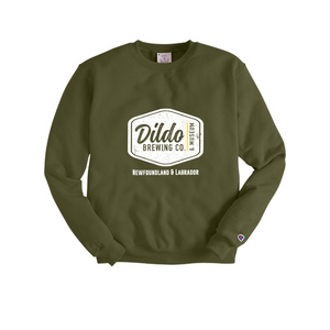Green Dildo Champion Crew Neck Sweater