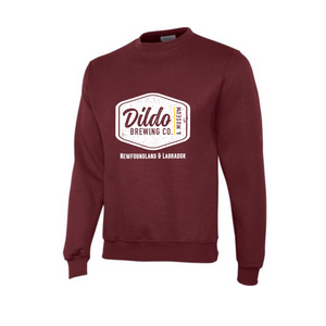 Burgundy Dildo Champion Crew Neck Sweater