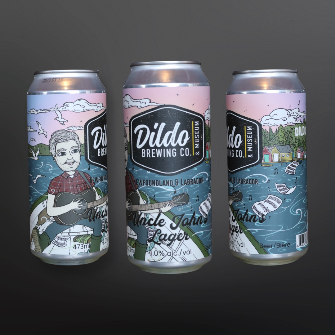 Uncle John's Lager 4Pack Dildo Brewing Co